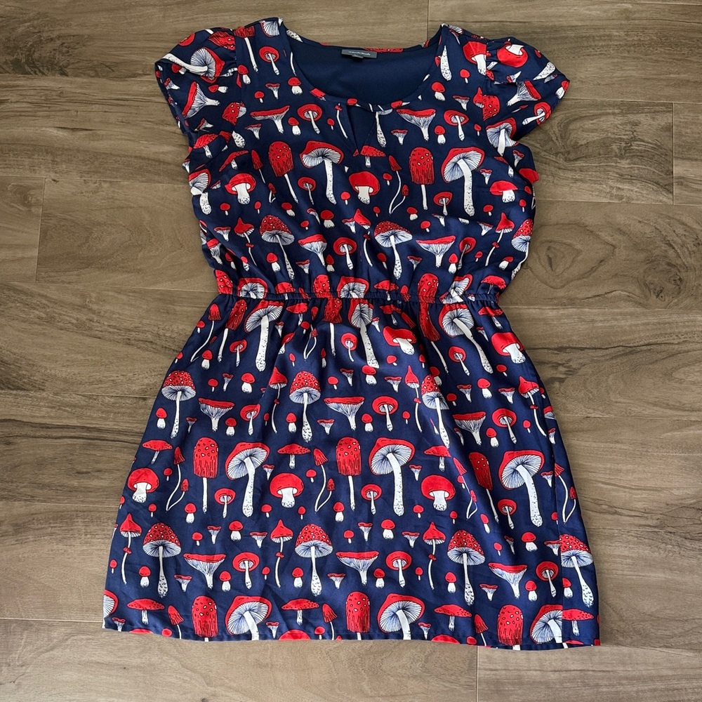 Modcloth Women’s Dress with Mushroom Print